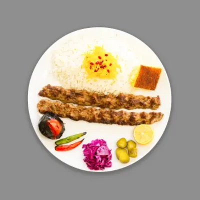 چلو کباب کوبیده در مجموعه غذایی یادبود