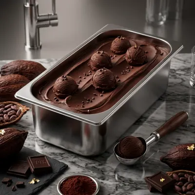 دومينو پنج ليتري دبل چاكلت 2عددی — بستنی دومینو
