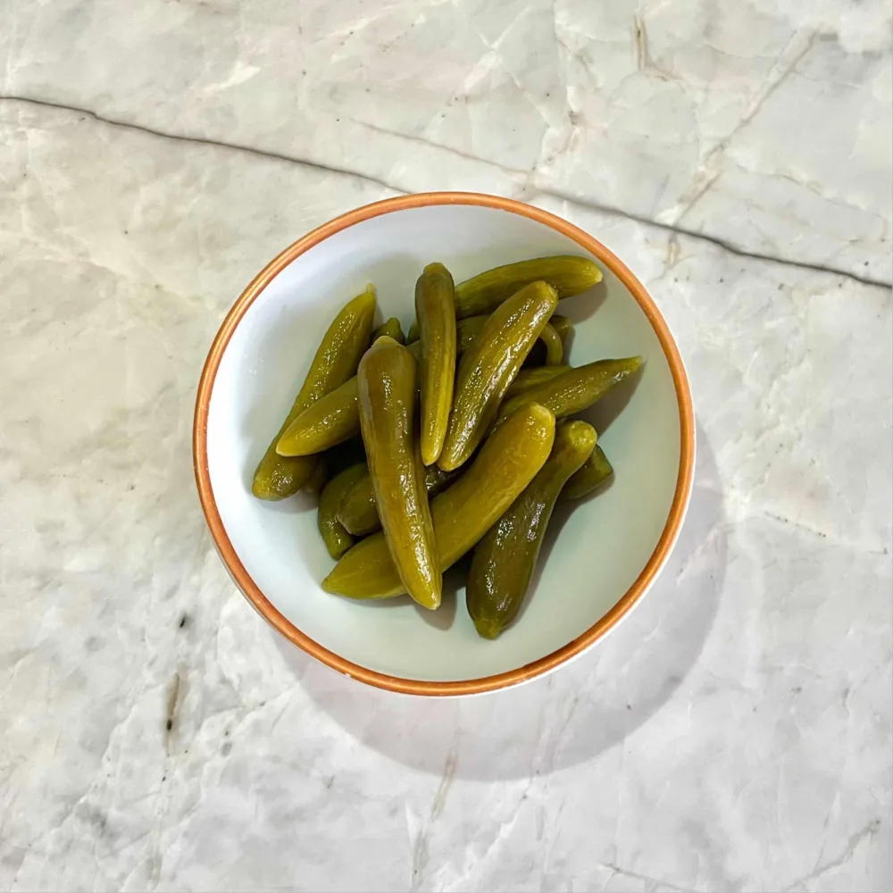 مخلل خیار در جان پلازا