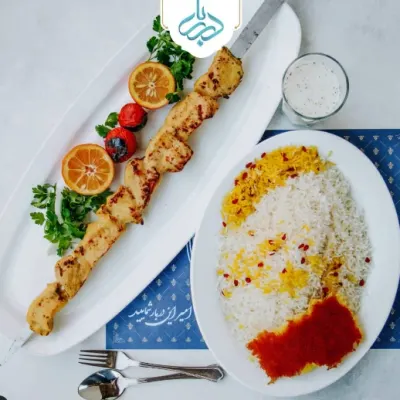 چلو جوجه کباب — رستوران باغ دربار