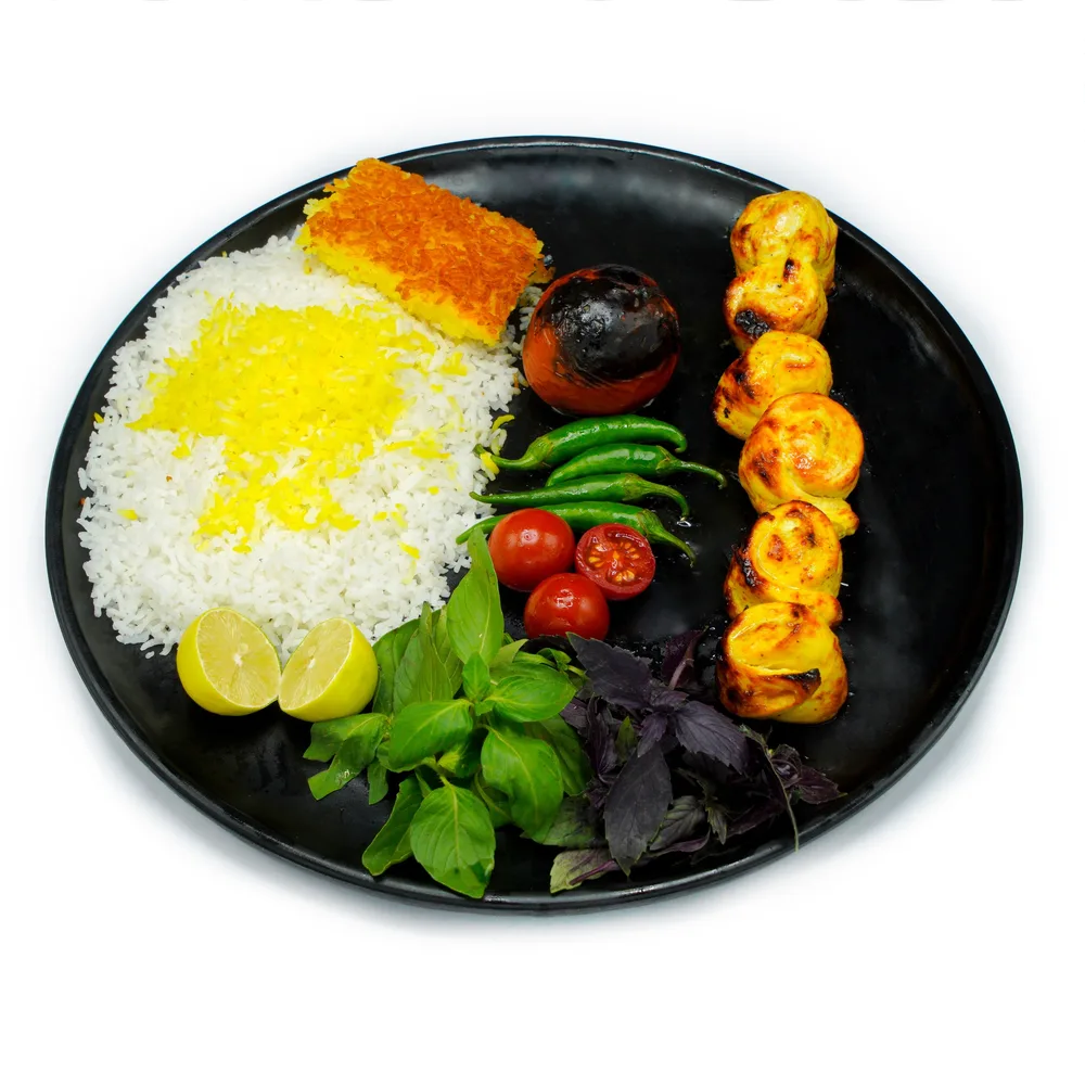 چلو جوجه پیچ در کترینگ عاج