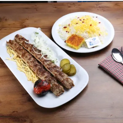 چلو کباب کوبیده — رستوران عبداللهی