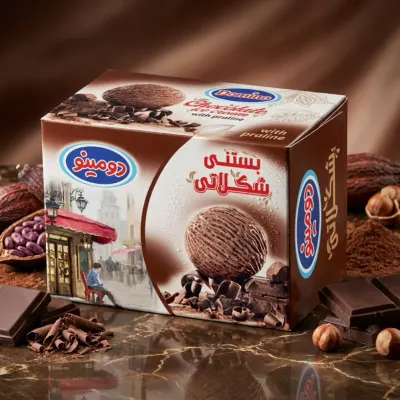 دومينو دوليتري وانيل 4عددي — بستنی دومینو