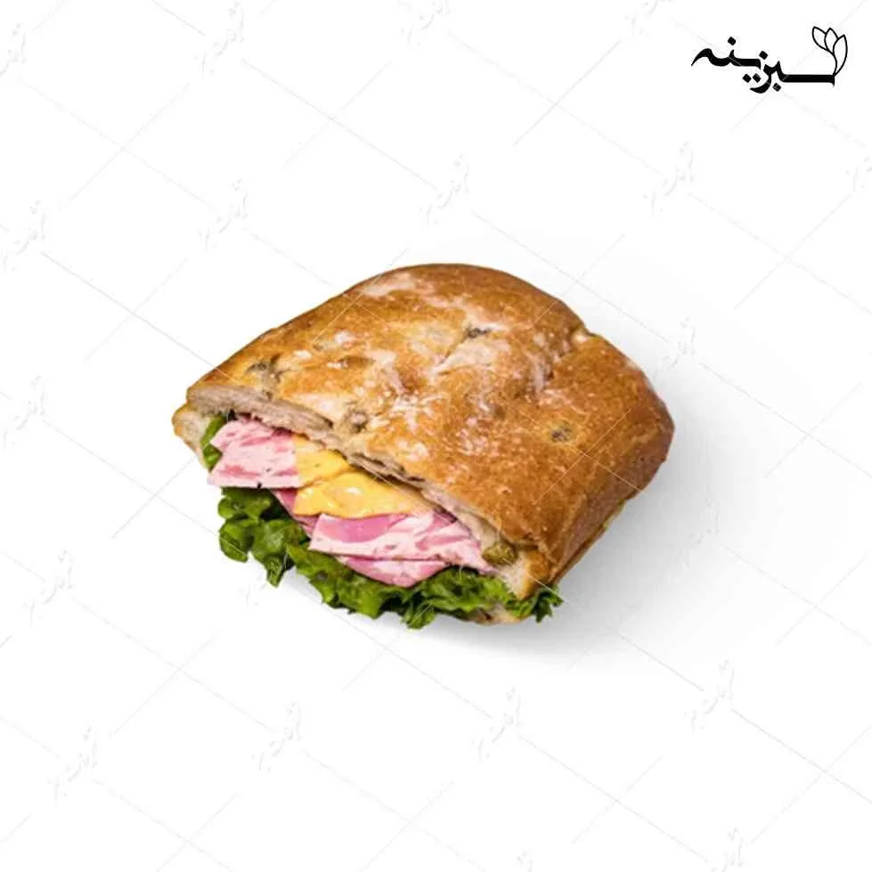 چاپاتا ژامبون در تشریفات سبز