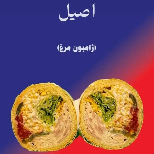 اصیل در ساندویچ سرد پایا