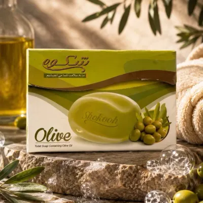 صابون 90 گرمی 5 عددی زیتون در پخش شکوفه