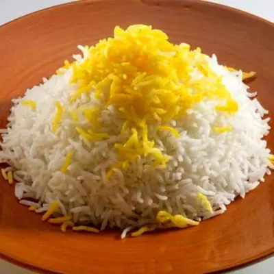 برنج ایرونی (چلو) — کافه رستوران ماه و شاه
