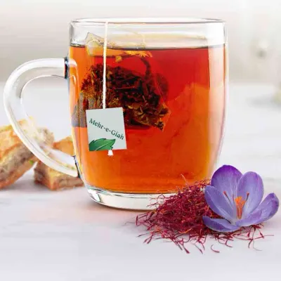 چای ویژه (هل و دارچین،هل زعفران) — هتل الماس نوین
