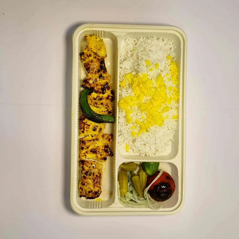 چلو جوجه کباب 200 گرمی در چلو کلاب