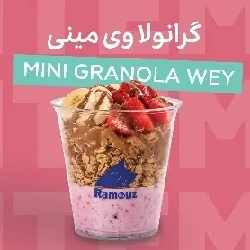 گرانولا وی مینی در کافه راموز