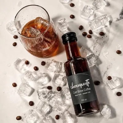 قهوه سرد دم cold brew در کافه قنادی شوکِت