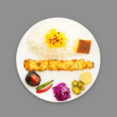 چلو جوجه بدون استخوان — مجموعه غذایی یادبود