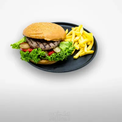 کلاسیک برگر در فست فود دلیزون