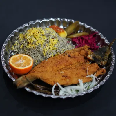 شوید پلو با ماهی ( 5 شنبه و جمعه ) — کافه رستوران گلچین