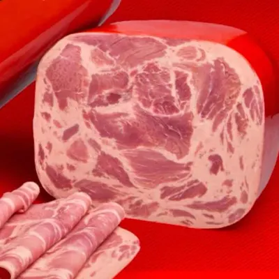 ژامبون پرسی گوشت 90% مفیدان — یونیک پروتیئن و ساندویچ سرد نــورا
