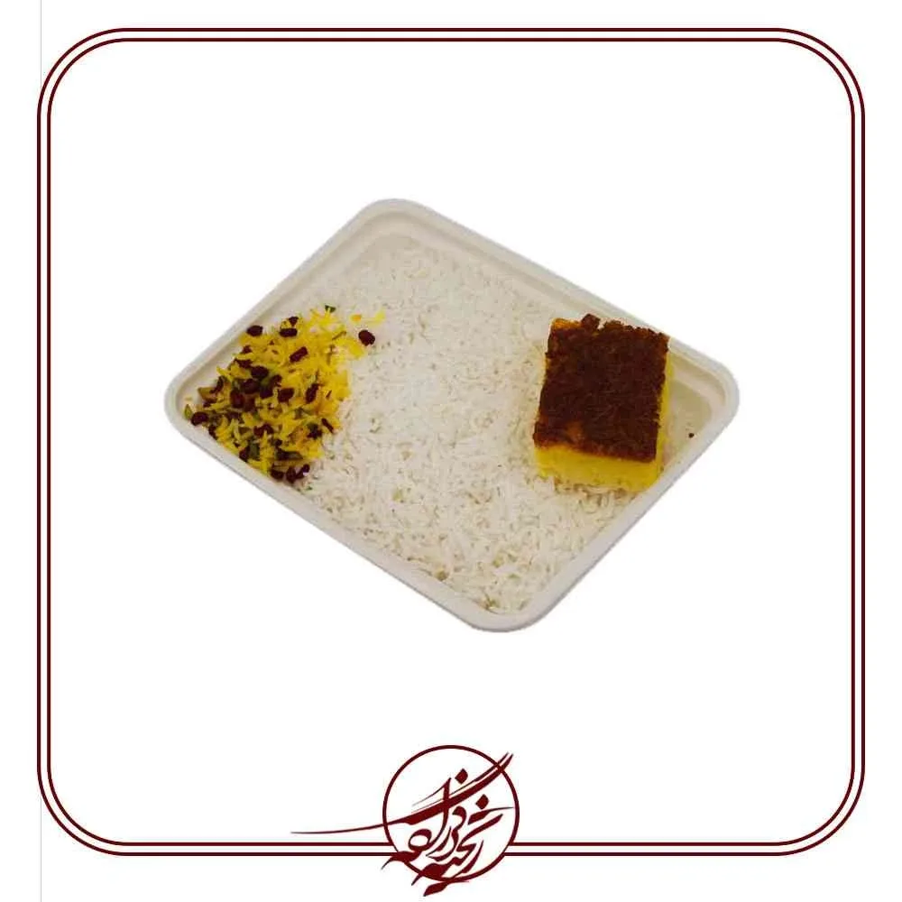 چلو ساده در کترینگ ریخته گرزاده