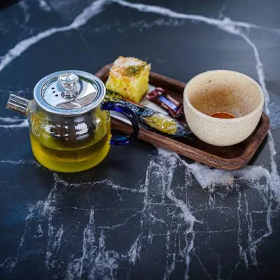 چای سبز دارچین — کافه ونگوگ