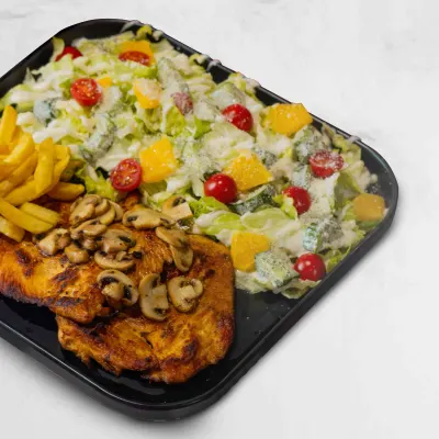استیک جوجه ( تند و غیر تند ) — غذا فانتزی و پیتزا میشف