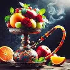 قلیان طبیعی در کافِ این