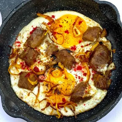 نیمرو قرمه — فست فود ژیوان