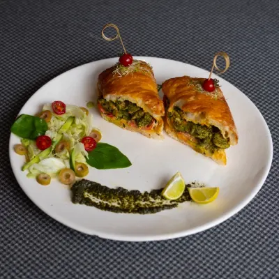 چاپاتا چیکن پستو — زمیک لانژ