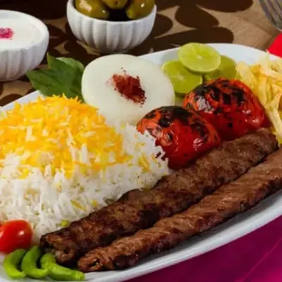 چلو لقمه(250 گرم) — کافه رستوران باغ بهشت