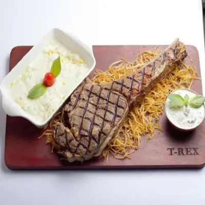 ریبای استیک 500 گرمی — رستوران تی رکس