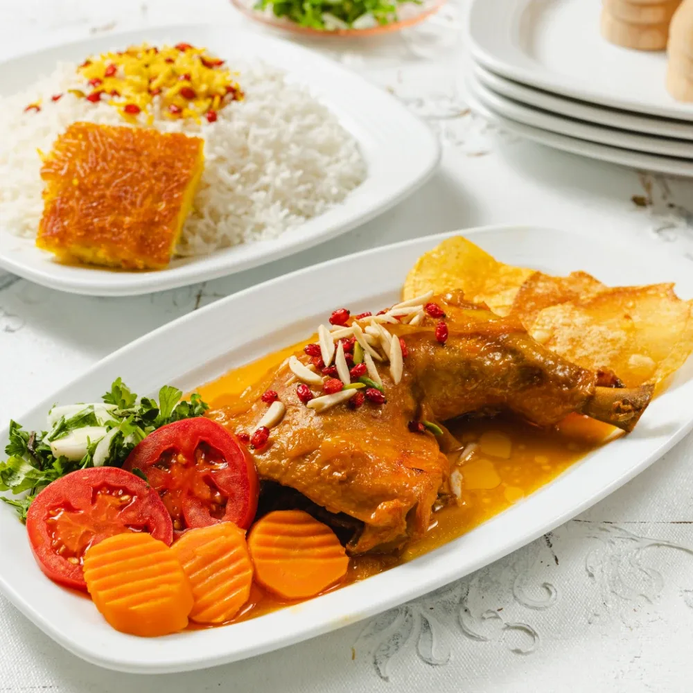 چلومرغ در مجموعه غذایی رزا