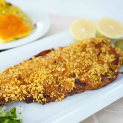 سبزی پلو با ماهی — مجموعه غذایی رزا