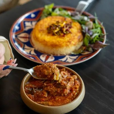 خورش بامیه — جمان لانژ