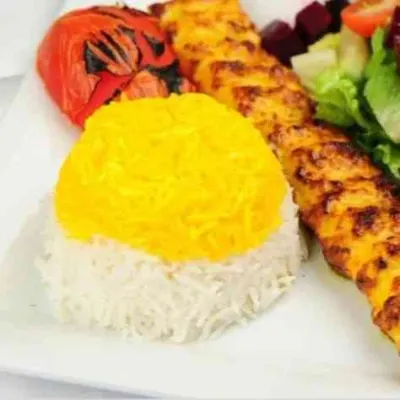 چلو جوجه كباب — هتل الماس نوین