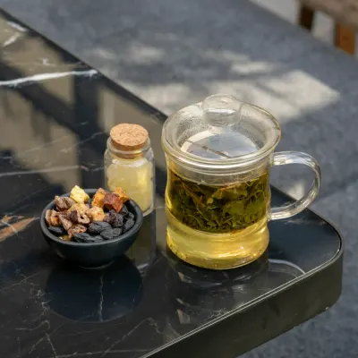 چای سبز در جمان لانژ