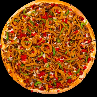 چیکن باربکیو کم کالری — پیتزا دانگو