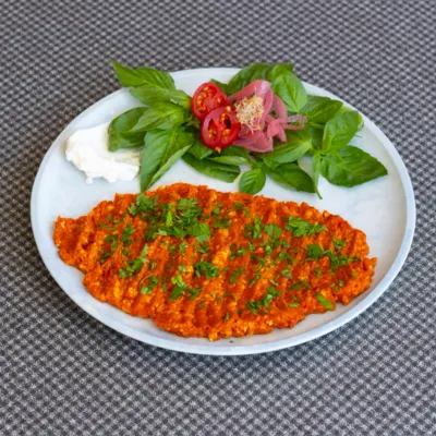 املت گوجه — زمیک لانژ